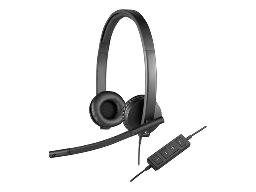 [981-000575] Logitech USB Headset H570e - Headset - On-Ear