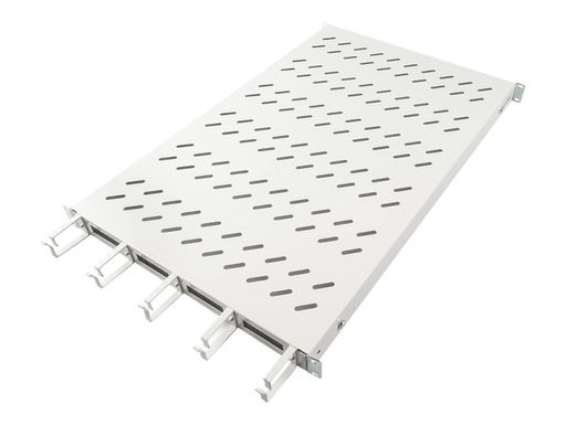 [DN-97684] DIGITUS Rack - Regal - mit Kabelmanagement - Hellgrau, RAL 7035 - 1U - 48.3 cm (19")