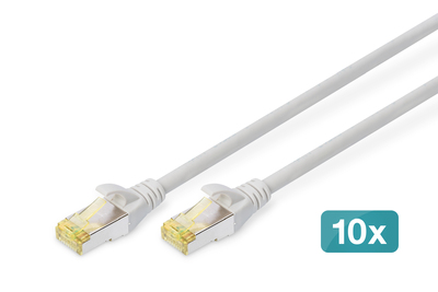 [DK-1644-A-020-10] DIGITUS CAT 6A S/FTP Patchkabel, 10 Stück