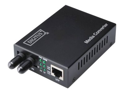 [DN-82010-1] DIGITUS Fast Ethernet Medienkonverter, RJ45 / ST