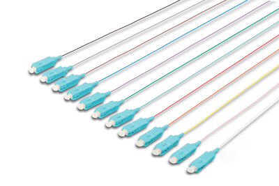 [DK-25221-02/3] DIGITUS Durchgefärbte SC Simplex OM3 Pigtails