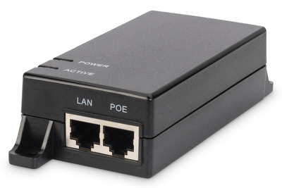 [DN-95102-1] DIGITUS Gigabit Ethernet PoE Injektor, 802.3af, 15.4 W