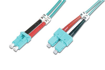 [DK-2532-05/3] DIGITUS LWL Multimode OM 3 Patchkabel, LC / SC
