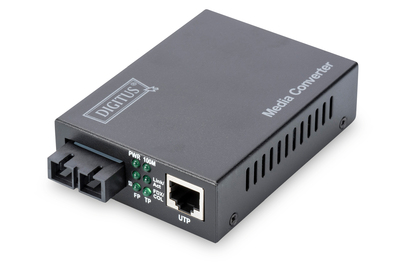 [DN-82020-1] DIGITUS Fast Ethernet Medienkonverter, RJ45 / SC