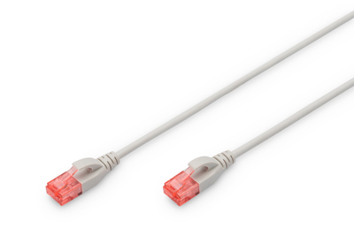 [DK-1617-010S] DIGITUS CAT 6 U/UTP Slim Patchkabel