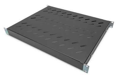[DN-97645] DIGITUS Fachboden mit variablen Befestigungsschienen zum Festeinbau in 483 mm (19")-Schränke