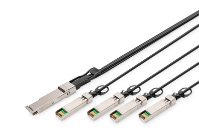 [DN-81322] DIGITUS 40G QSFP+ to 4XSFP+ Direct Attach Kabel 2m
