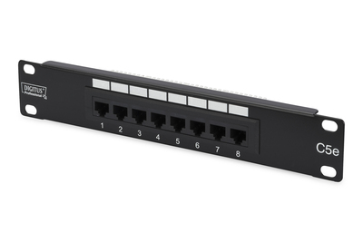 [DN-91508U] DIGITUS CAT 5e, Klasse D Patch Panel, ungeschirmt