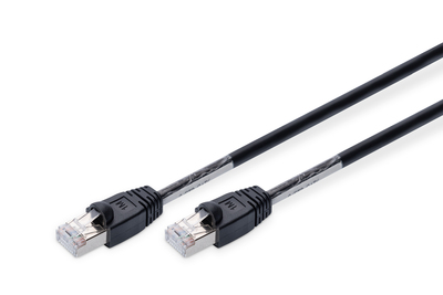 [DK-1644-010/BL-OD] DIGITUS CAT 6 S/FTP Outdoor-Patchkabel, PE