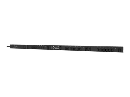 [DN-95628] DIGITUS Stromverteilungseinheit (Rack - einbaufähig) - Wechselstrom 250 V - 4000 Watt - 1-phasig - Ethernet 10/100, serial - Eingabe, Eingang IEC 60309 16A - Ausgangsanschlüsse: 16 (16 x IEC 60320 C13)