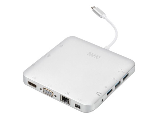 [DA-70863] DIGITUS DA-70863 - Dockingstation - USB-C - VGA