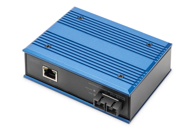 [DN-652101-1] DIGITUS Industrieller Gigabit Medienkonverter RJ45, SC 0.5km