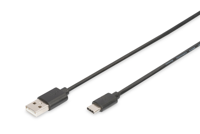 [AK-300154-018-S] DIGITUS USB-C Verbindungskabel, USB-A auf USB-C