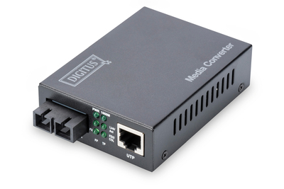 [DN-82121-1] DIGITUS Gigabit Medienkonverter, RJ45 / SC