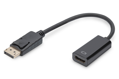 [DB-340400-001-S] DIGITUS DisplayPort Adapter / Konverter, DP - HDMI