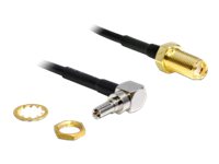 [88465] Delock Antennenadapter - RP-SMA (W) zu CRC9 (M)