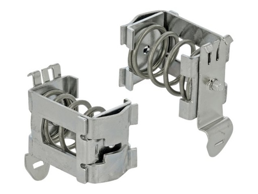 [66442] Delock Shield Clamp - Kabelklammer - DIN schienenmontierbar