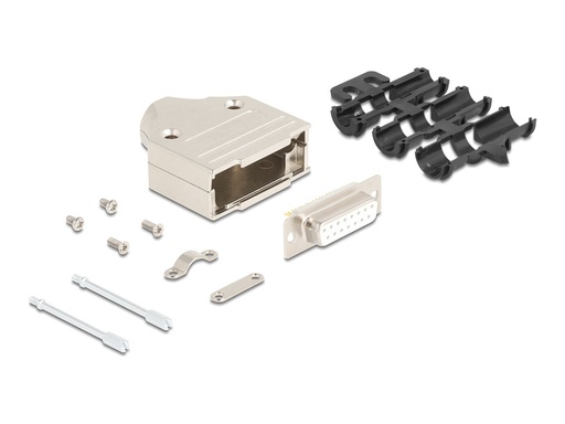 [67133] Delock Serieller Anschluss - 15 pin D-Sub (DB-15)