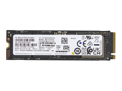 [AL0M9AA] HP  SSD - 1 TB - intern - M.2 2280 - PCIe 4.0 x4 (NVMe)