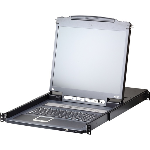 [CL5708IM-ATA-GG] ATEN Slideaway CL5708IM - KVM-Konsole mit KVM-Switch - 8 Anschlüsse