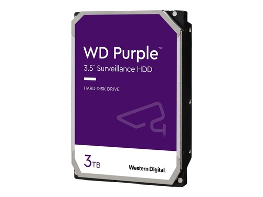 [WD30PURZ] WD Purple Surveillance Hard Drive WD30PURZ - Festplatte - 3 TB - intern - 3.5" (8.9 cm)