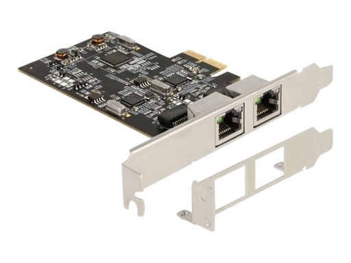 [89392] Delock Netzwerkadapter - PCIe 2.1 x2 Low-Profile
