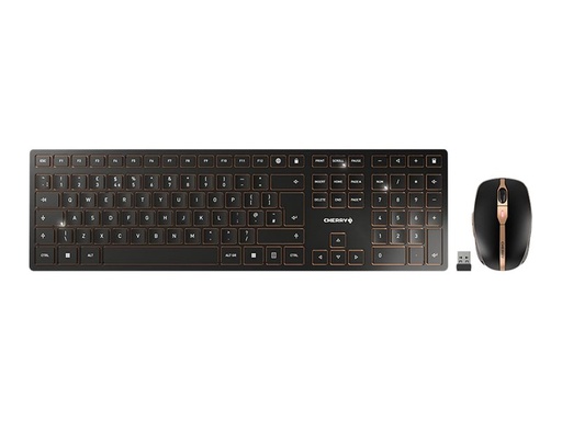[JD-9100GB-2] Cherry DW 9100 SLIM - Tastatur-und-Maus-Set - kabellos