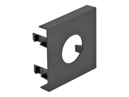[81403] Delock Easy 45 - Einrastmodul - 45 x 45 mm, runder Ausschnitt 19,2 mm - Schwarz (Packung mit 5)