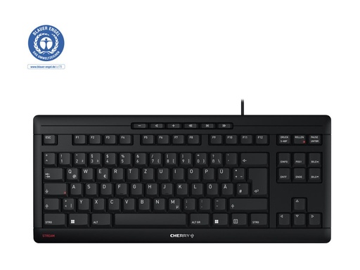 [JK-8600DE-2] Cherry STREAM KEYBOARD TKL - Tastatur - USB