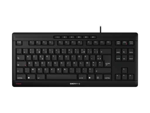 [JK-8600FR-2] Cherry STREAM KEYBOARD TKL - Tastatur - USB - AZERTY
