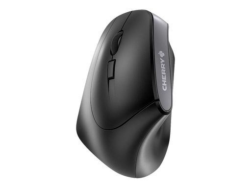 [JW-4550] Cherry MW 4500 LEFT - Maus - ergonomisch - Für Linkshänder - optisch - 6 Tasten - kabellos - kabelloser Empfänger (USB)