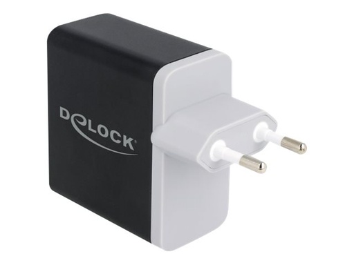 [41444] Delock Netzteil - 27 Watt - 3 A - PD 3.0, QC 4.0+ (24 pin USB-C)