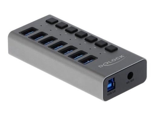 [63669] Delock Hub - 7 x SuperSpeed USB 3.0 - Desktop