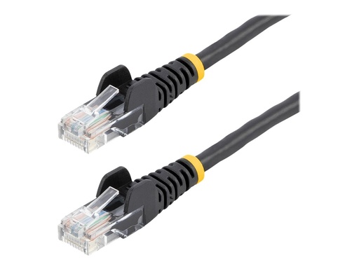 [45PAT5MBK] StarTech.com Startech Cat5e Patchkabel mit Snagless RJ45 Anschluss - Netzwerkkabel 5m - Schwarz - Patch-Kabel - RJ-45 (M)