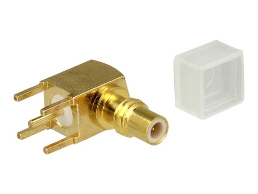 [65851] Delock Adapter SMC Buchse 90 gewinkelt PCB - Adapter - Video/Analog