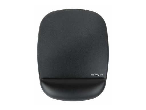 [B-ERGO-MOUSE-PAD] StarTech.com Ergonomisches Mauspad mit Gelkissen, 17x18x2cm, Gepolstertes Gel Mauspad für ergonomischer Arbeitsplatz mit Handgelenkauflage und rutschfeste PU-Basis unterlage (B-ERGO-MOUSE-PAD)