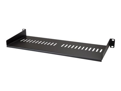 [CABSHELF1U7V] StarTech.com Vented Rack Shelf - 7 in Deep - 7 - Rackbefestigung