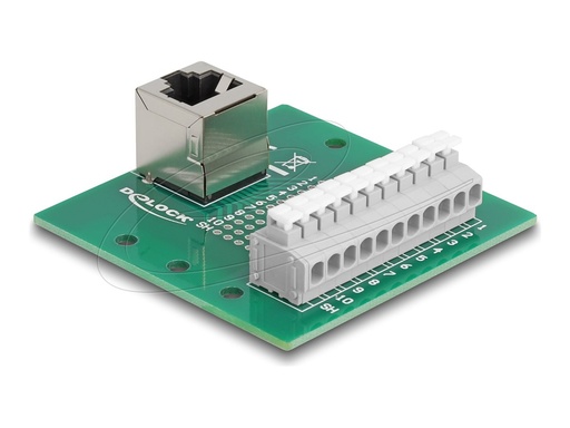 [67013] Delock Netzwerkadapter - RJ-50 (W) gewinkelt