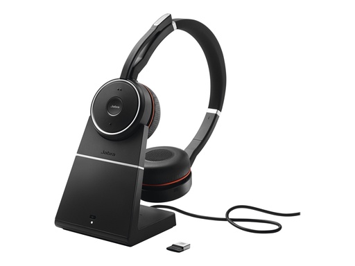 [7599-842-199] Jabra Evolve 75 SE MS Stereo - Headset - On-Ear