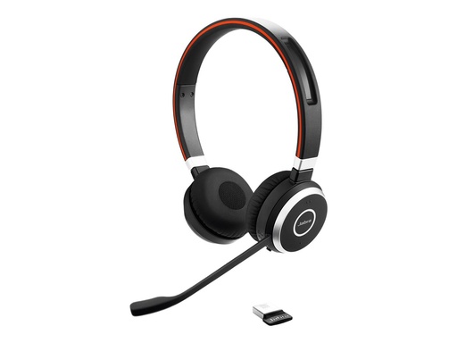 [6599-833-499] Jabra Evolve 65 SE UC Stereo - Headset - On-Ear