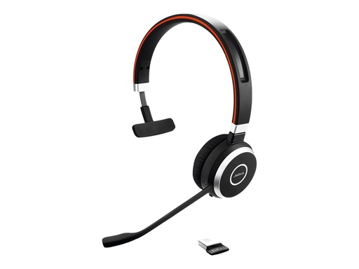 [6593-833-309] Jabra Evolve 65 SE MS Mono - Headset - On-Ear