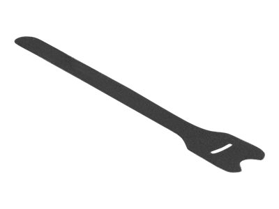 [18264] Delock Kabelbinder - 24 cm - Schwarz (Packung