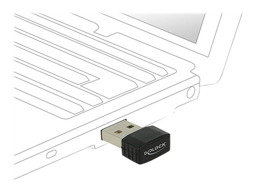 [12461] Delock USB 2.0 Dual Band WLAN ac/a/b/g/n Nano Stick