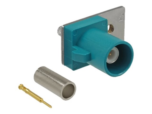 [89751] Delock FAKRA Z plug spring pin for crimping 1 prepunched hole