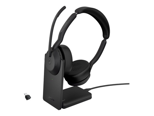 [25599-999-889] Jabra Evolve2 55 MS Stereo - Headset - On-Ear