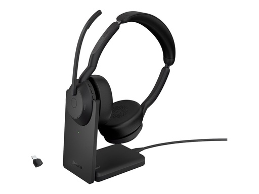 [25599-989-889] Jabra Evolve2 55 UC Stereo - Headset - On-Ear