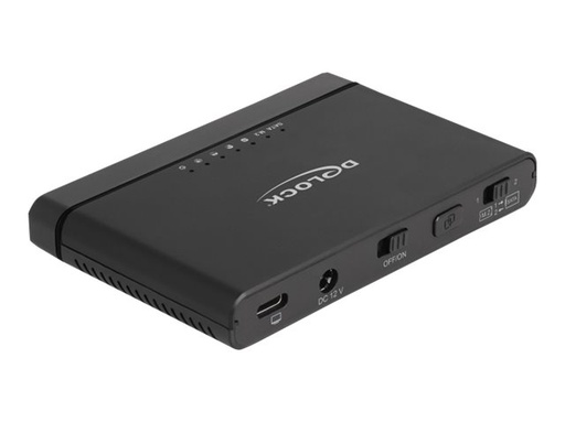 [64190] Delock Speicher-Controller mit One-Touch-Klonen - 2,5" / 3,5" gemeinsam genutzt, M.2 (6,4 cm/8,9 cm gemeinsam genutzt)