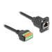 [88153] Delock D-Typ Kabel RJ45 Bu zu Terminalblock mit Drucktaster