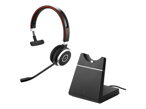 [6593-833-499] Jabra Evolve 65 SE UC Mono - Headset - On-Ear