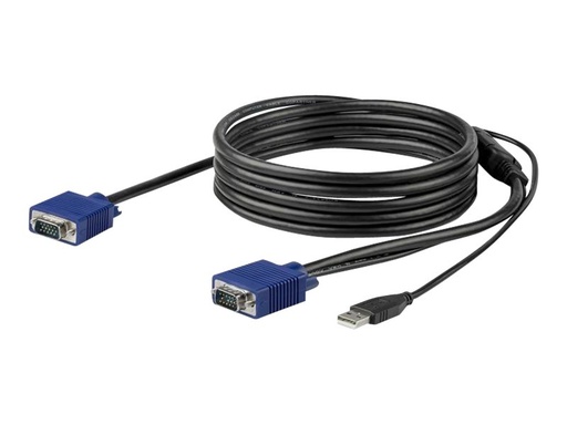 [RKCONSUV10] StarTech.com StarTech 3 m KVM Kabel für StarTech.com Rackmount Konsolen - Video- / USB-Kabel - Mini-VGA (M)